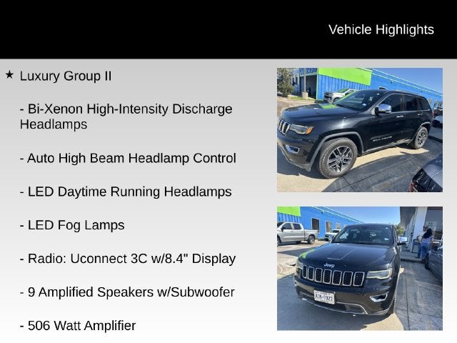 2017 Jeep Grand Cherokee Limited