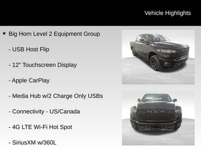 2025 RAM 1500 Big Horn/Lone Star