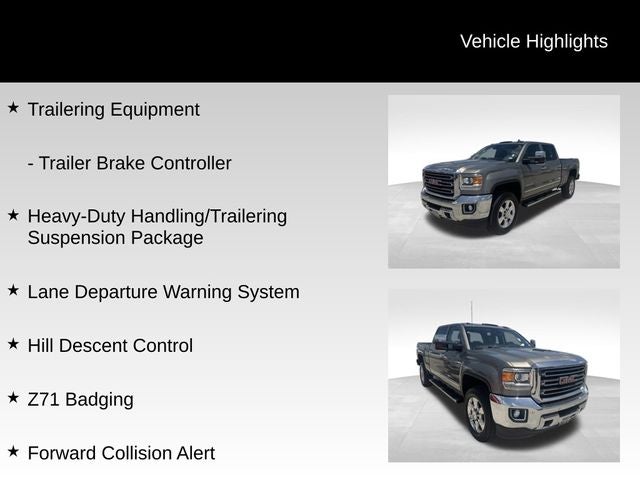 2017 GMC Sierra 2500HD SLT