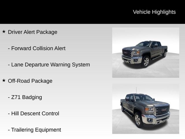 2017 GMC Sierra 2500HD SLT