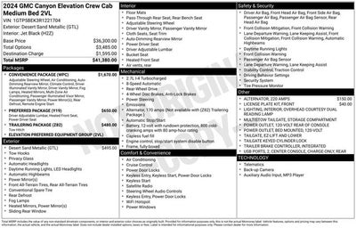 2024 GMC Canyon Elevation