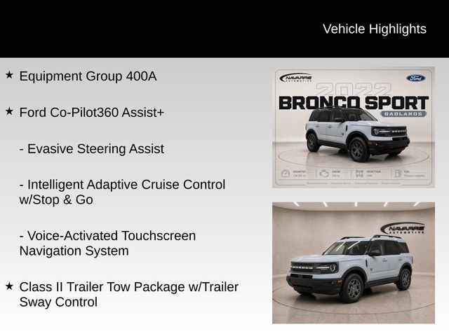 2022 Ford Bronco Sport Badlands
