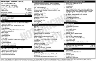 2019 Toyota 4Runner SR5 Premium