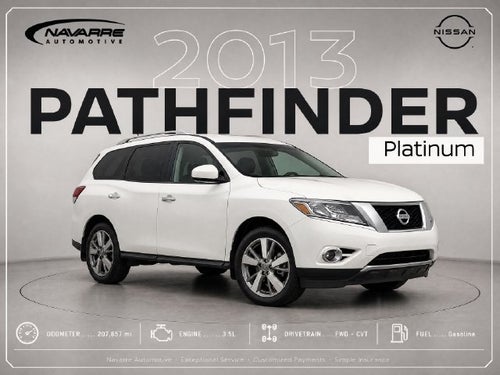 2013 Nissan Pathfinder Platinum