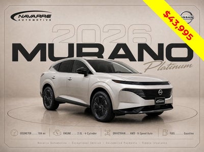 2026 Nissan Murano Platinum