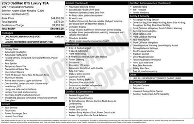 2023 Cadillac XT5 FWD Luxury