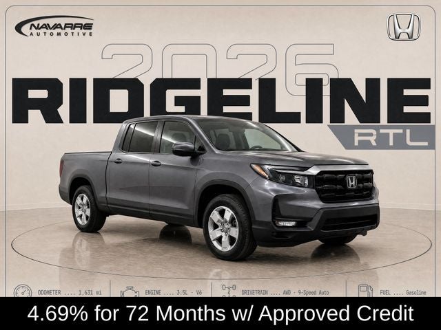 2026 Honda Ridgeline RTL