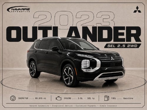 2023 Mitsubishi Outlander SEL